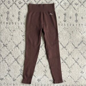 AYBL Brown Leggings Comfortable Knit Bottoms